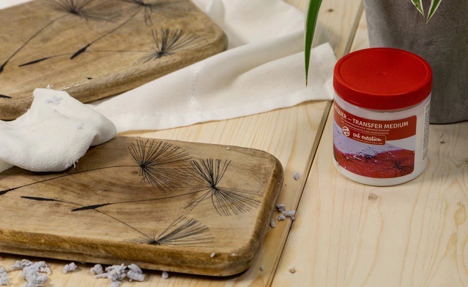 Decorative wooden plate - Royal Talens