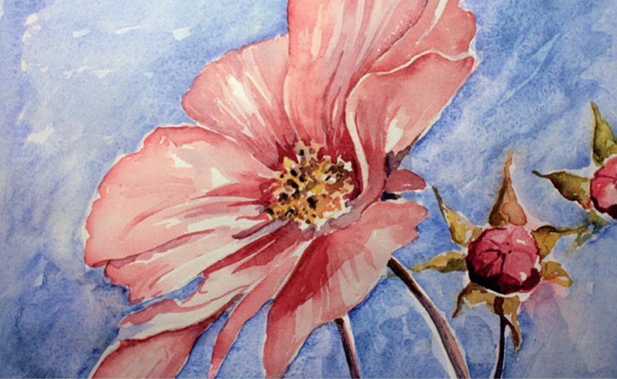 Painting flowers - Royal Talens