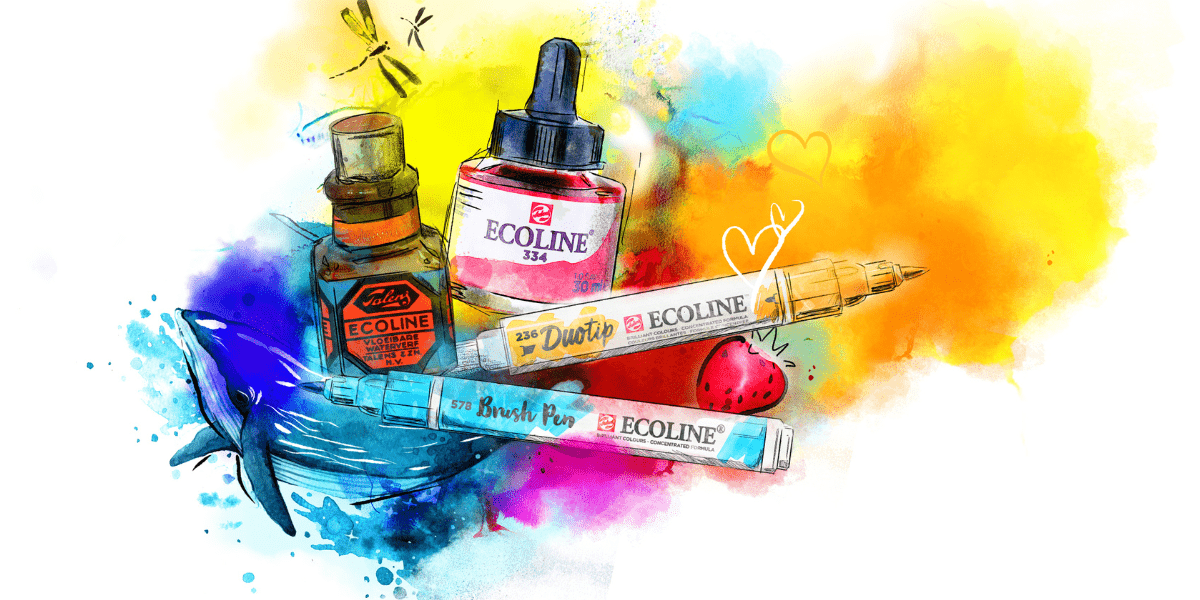 The History of Ecoline - Royal Talens