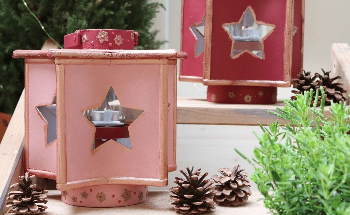 Upcycle winter lanterns - Royal Talens