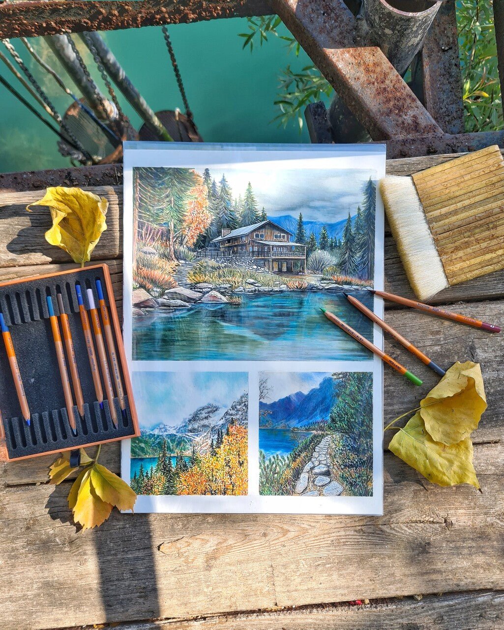 Bruynzeel coloured pencils