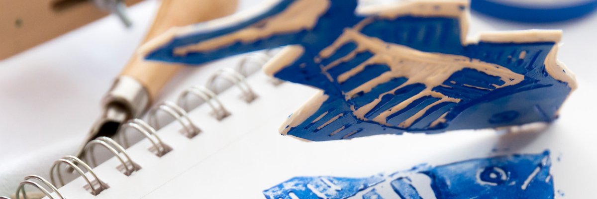 Lino & block printing paint