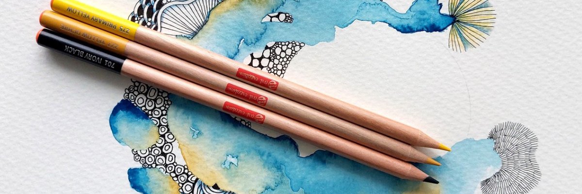 Watercolour pencils