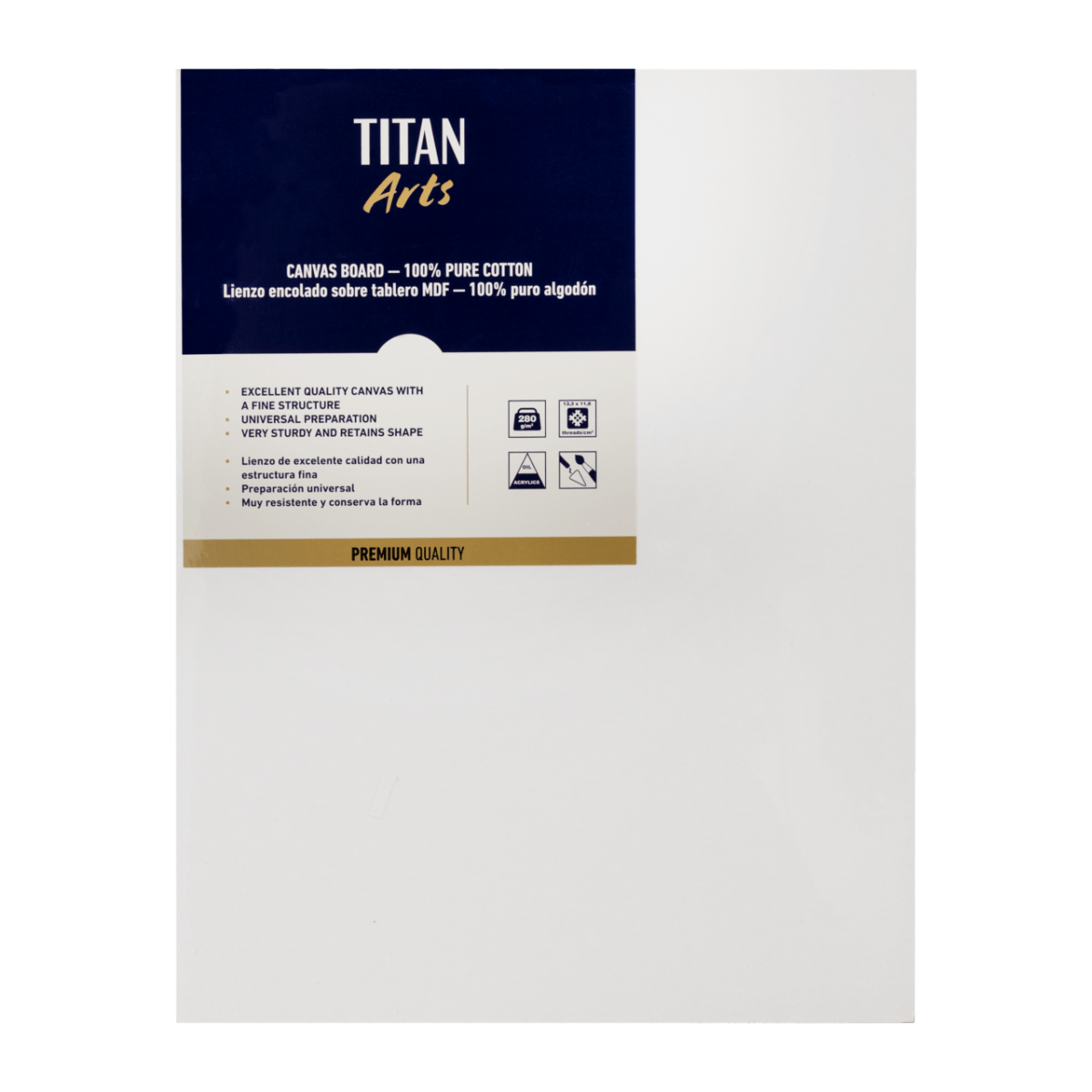 TITAN Arts Canvas boards