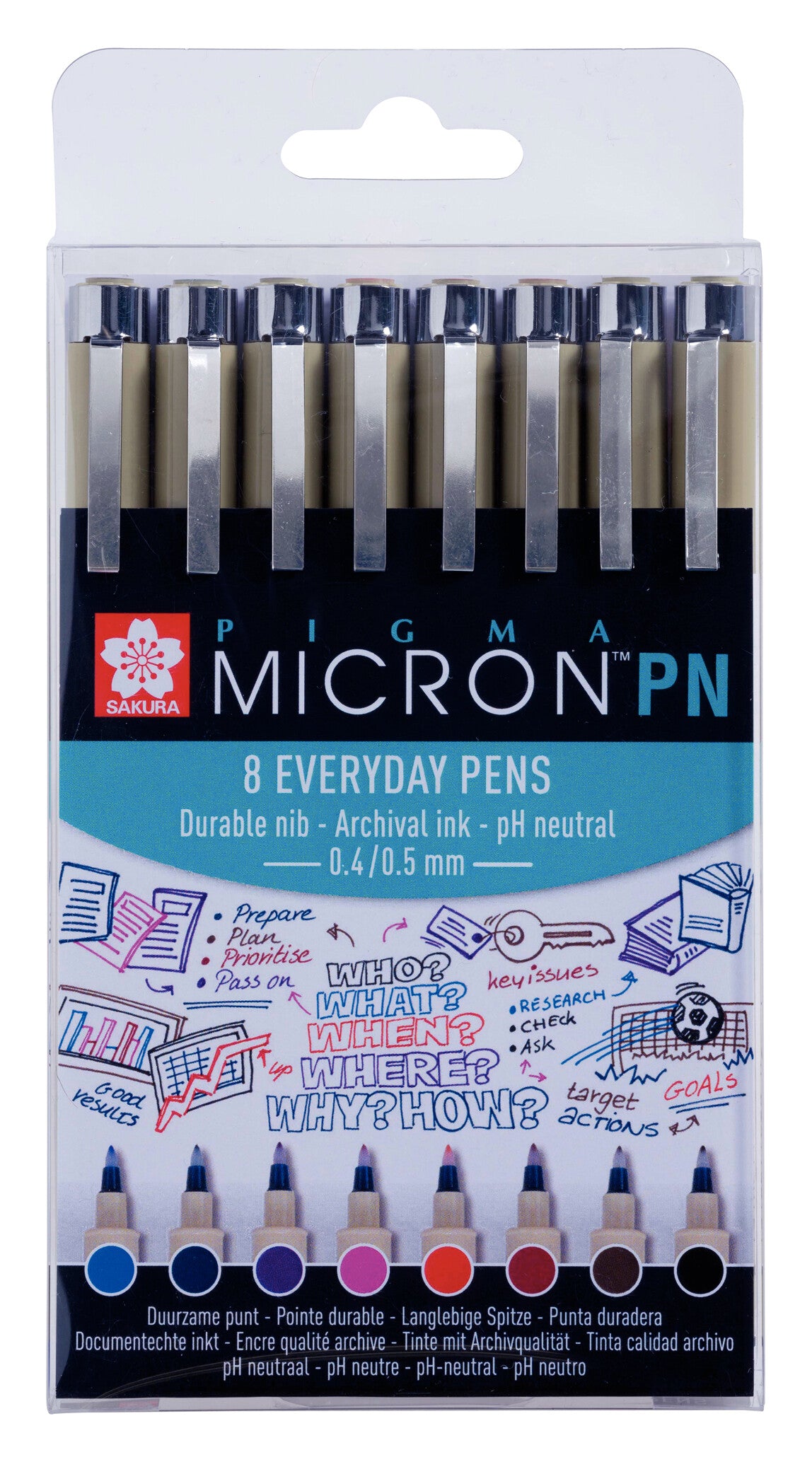 Sakura Pigma Micron PN Stift In Rosenrot – 0,4-0,5 Mm, Permanent & Wasserfest