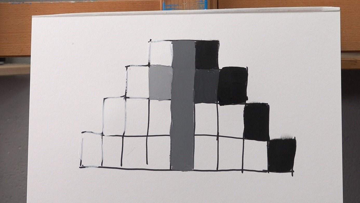 The importance of grey in painting with acrylics Royal Talens