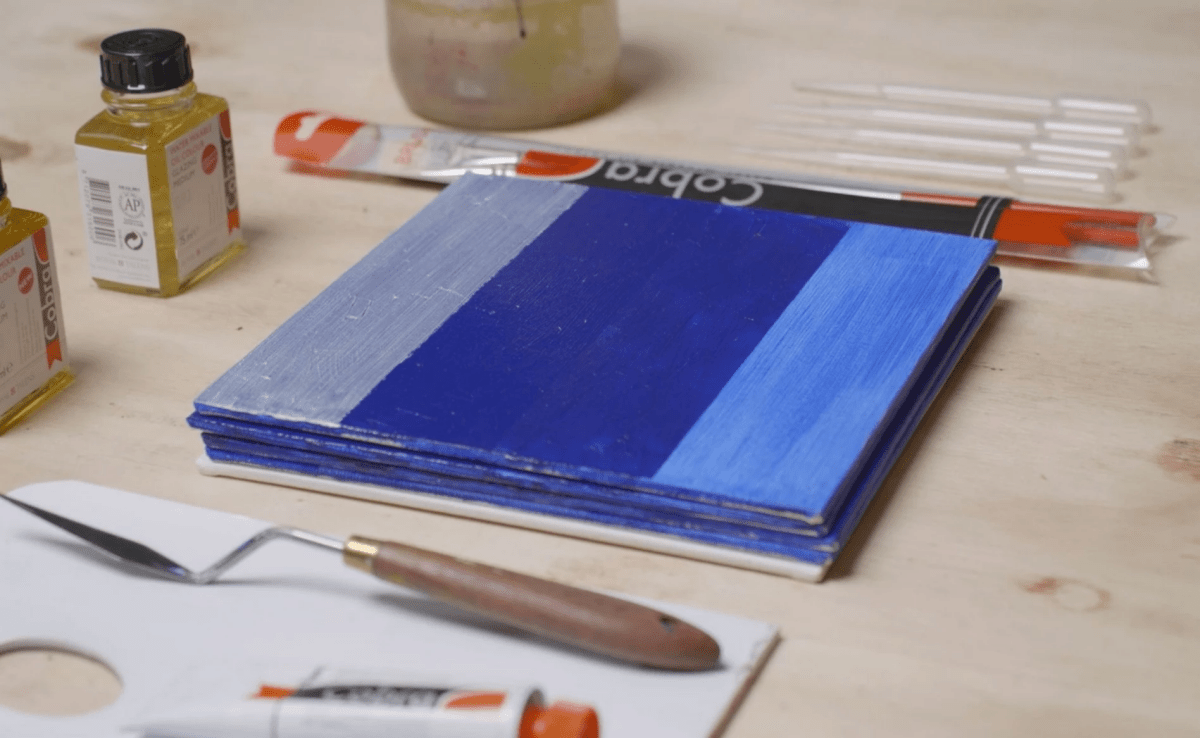 How to build up an oil painting with Cobra - Royal Talens