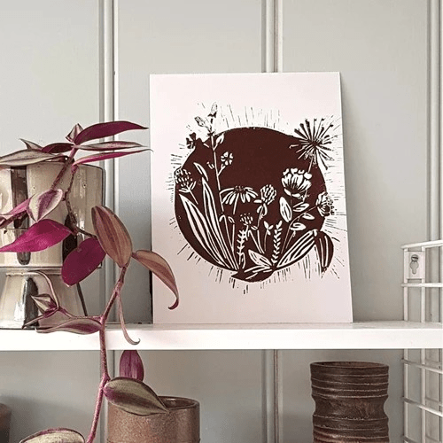 Create your own lino print