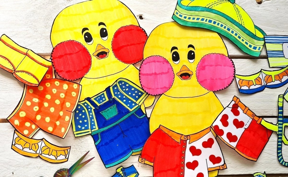 Create your own paper duck! - Royal Talens