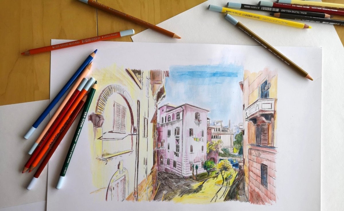 Drawing perspective - Royal Talens