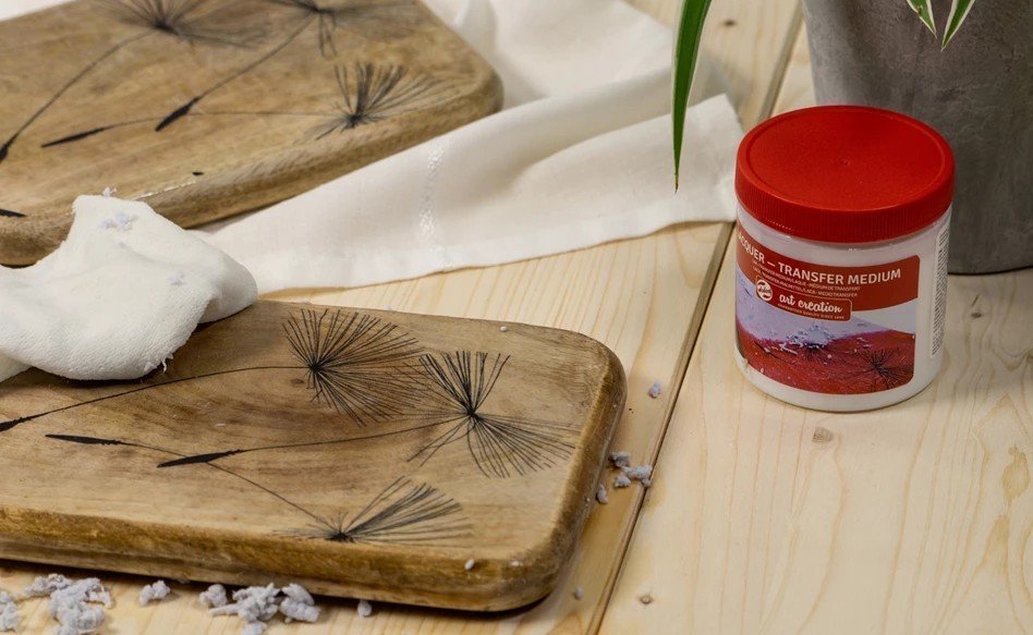 Decorative wooden plate - Royal Talens