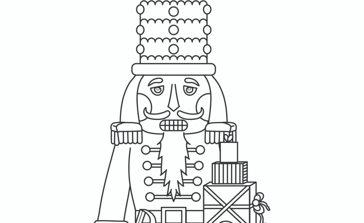 Nutcracker Colouring page - Royal Talens