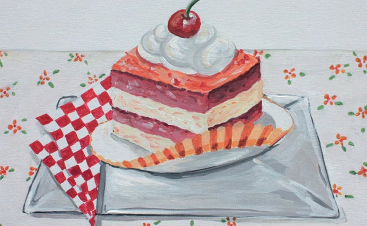 Painting a pie - Royal Talens