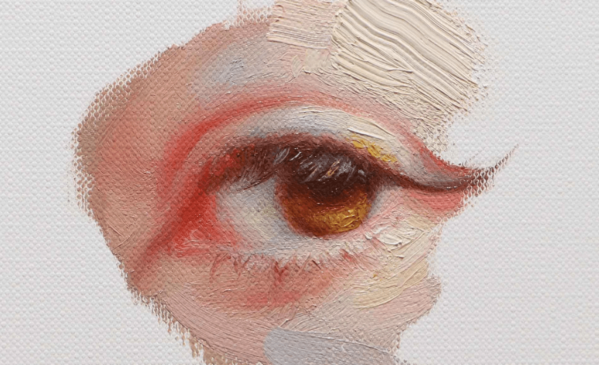 Painting an eye - Royal Talens