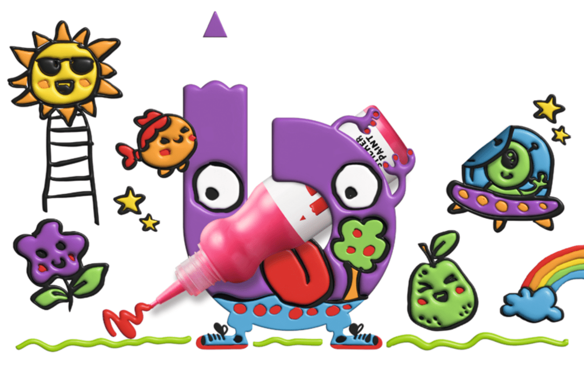 Painting stickers with sticker paint - DIY | Royal Talens