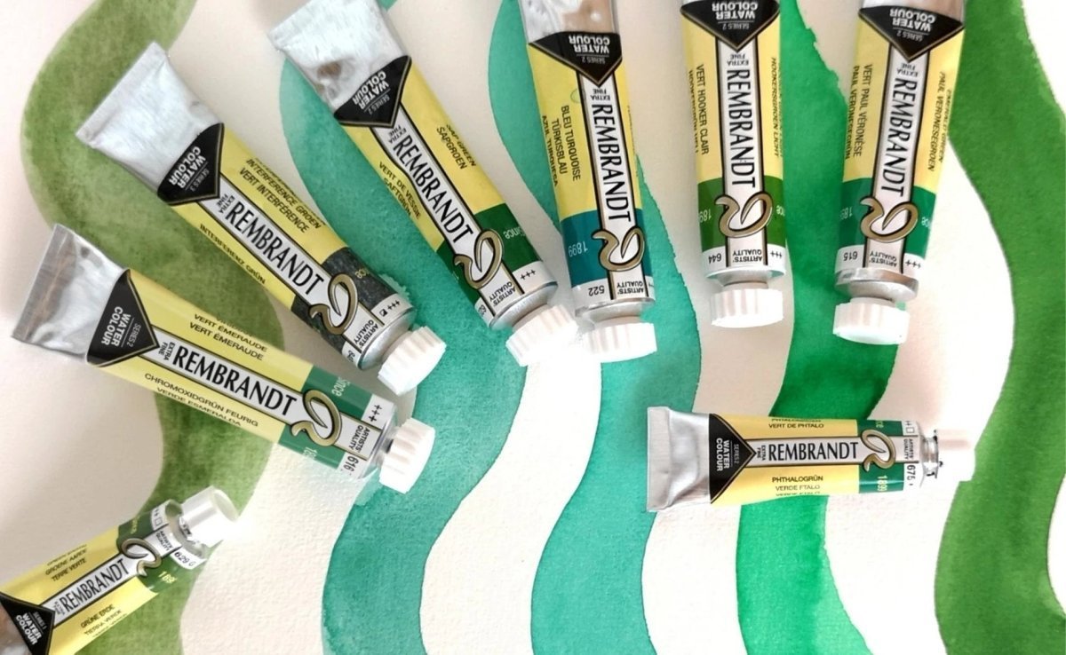 Rembrandt's green tints - Royal Talens