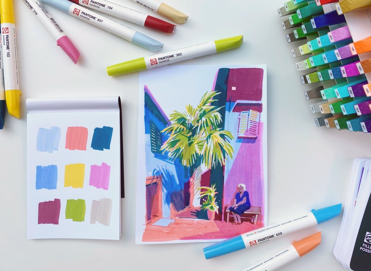 Talens | Pantone travelling markers artists – Royal Talens