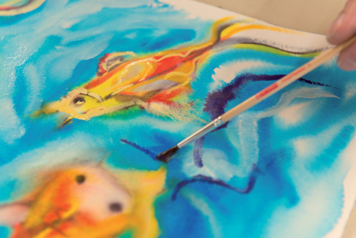 Using water-mixable colours | All you need to know | Royal Talens