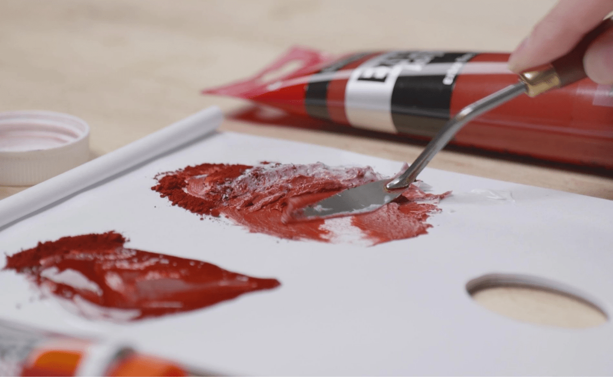 Cobra oil paint versus acrylic paint - Royal Talens