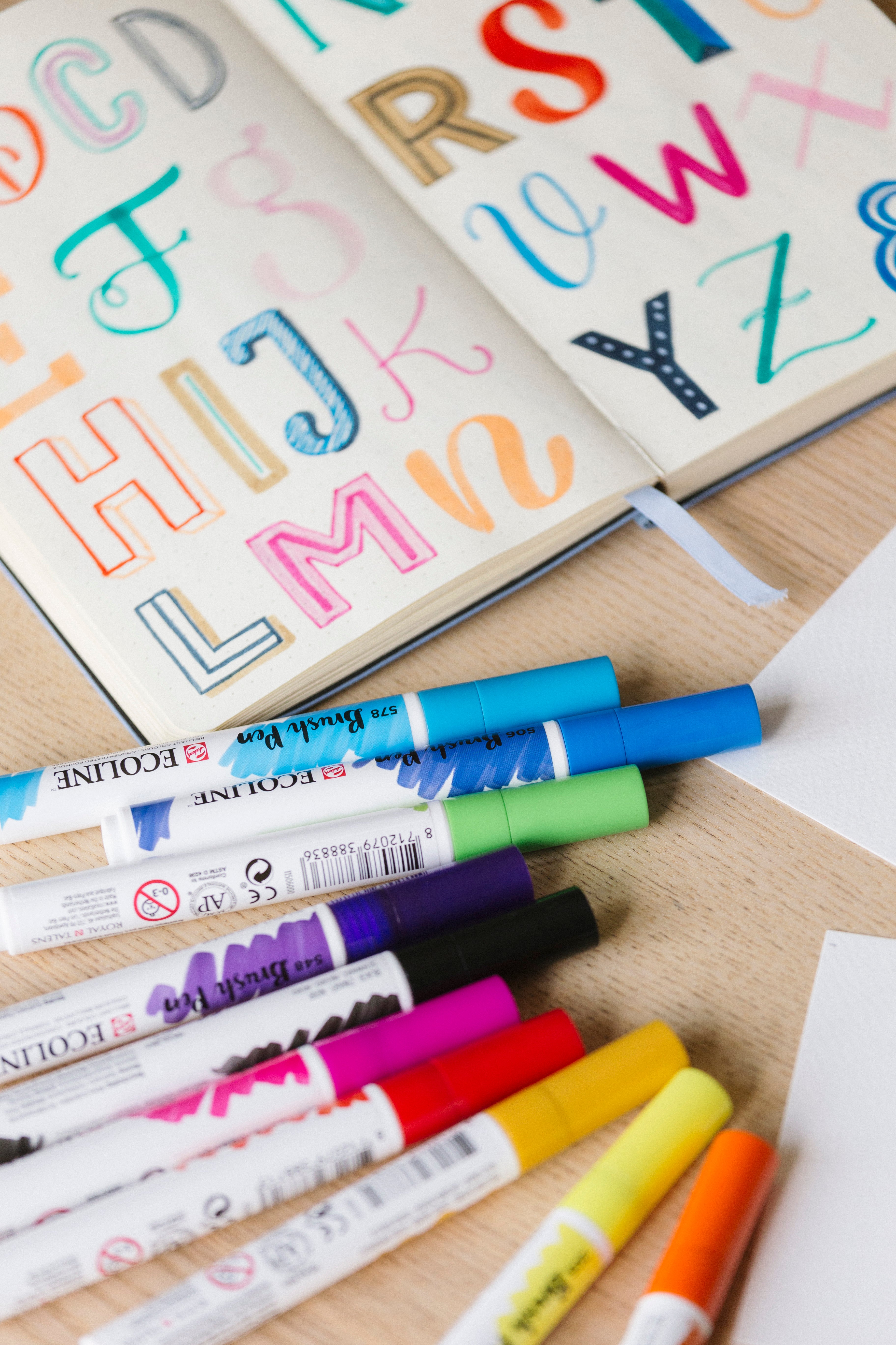 Ecoline brush pens Official website Royal Talens