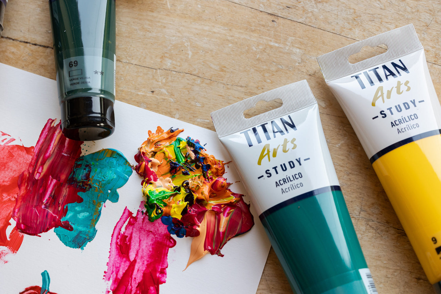Titan Arts acrylic paint