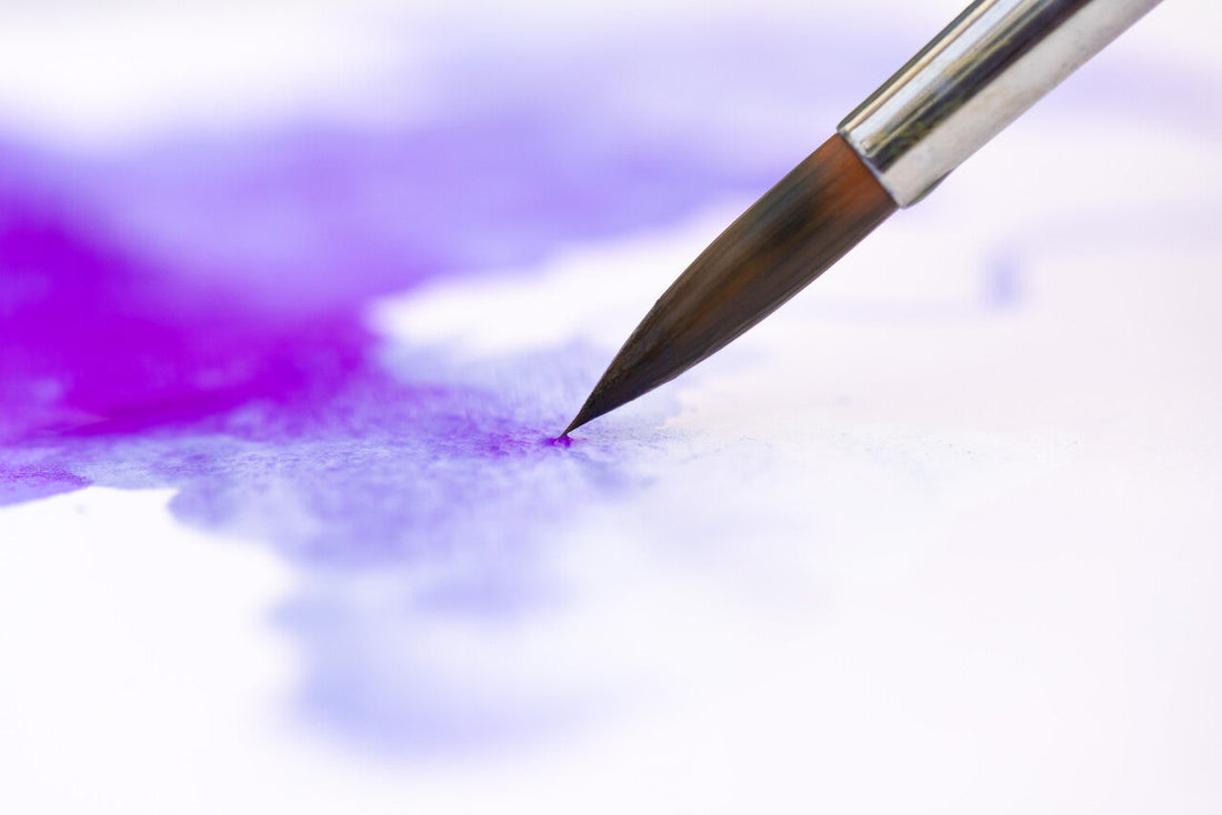Paintersisters® Aquarelpenseelset rond | Maat 2-10 | Zachte penselen voor aquarel-, olie- & acrylverf | Penselen voor schilderen Kunstenaarspenselen