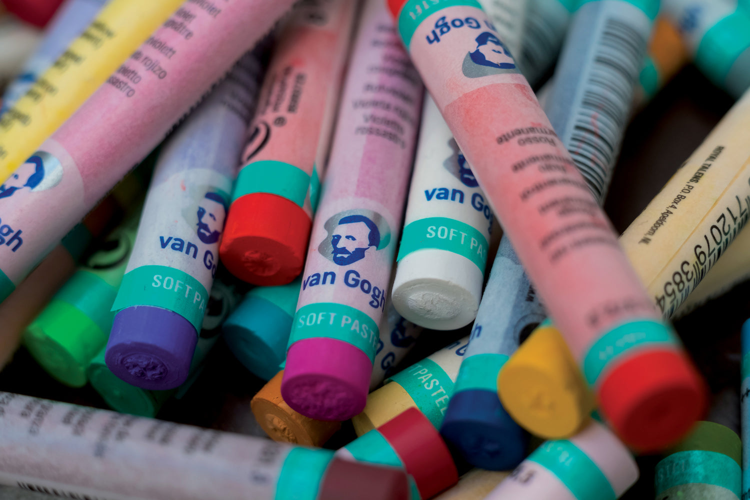 Van Gogh Portret Selectie 36 Soft Pastels van Royal Talens Set 136 Van Gogh Portret Selectie 36 Soft Pastels van Royal Talens Set 136