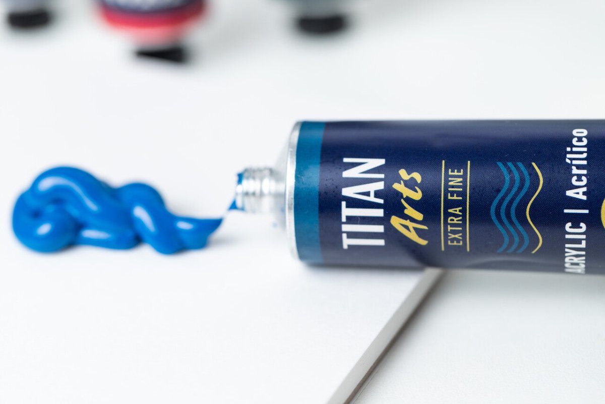 TITAN Arts Acrylic Colour Extra Fine
