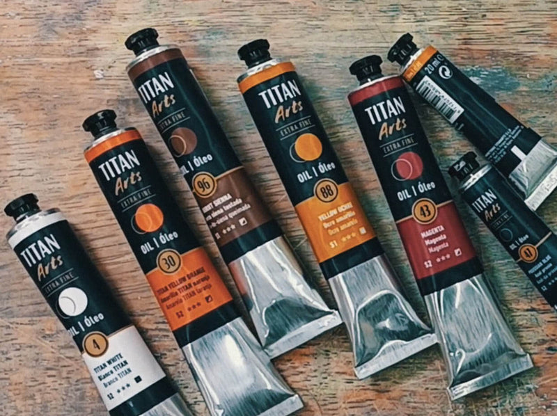 Titan Arts oil paint