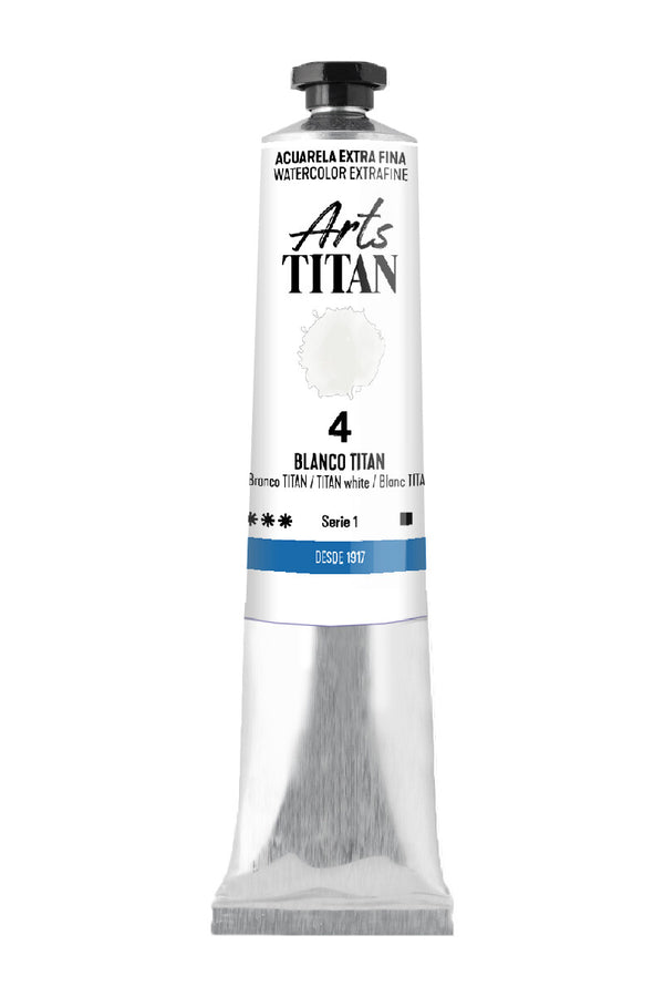 TITAN Arts Watercolour Extra Fine tube 20 ml TITAN white N° 4