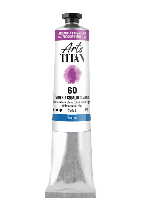 TITAN Arts Watercolour Extra Fine tube 20 ml Cobalt violet light N° 60