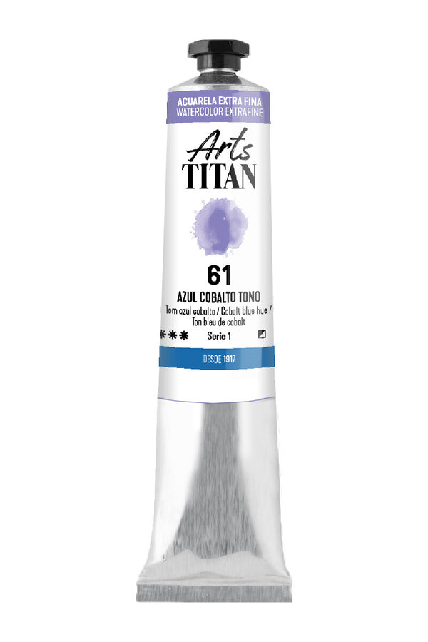 TITAN Arts Watercolour Extra Fine tube 20 ml Cobalt blue hue N° 61