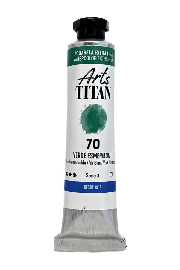 TITAN Arts Watercolour Extra Fine tube 20 ml Viridian N° 70