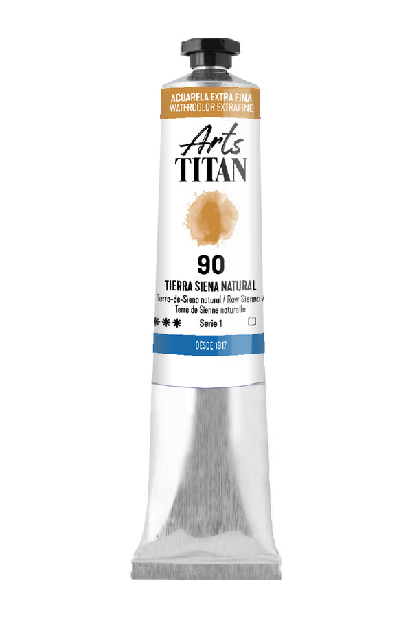 TITAN Arts Watercolour Extra Fine tube 20 ml Raw sienna N° 90