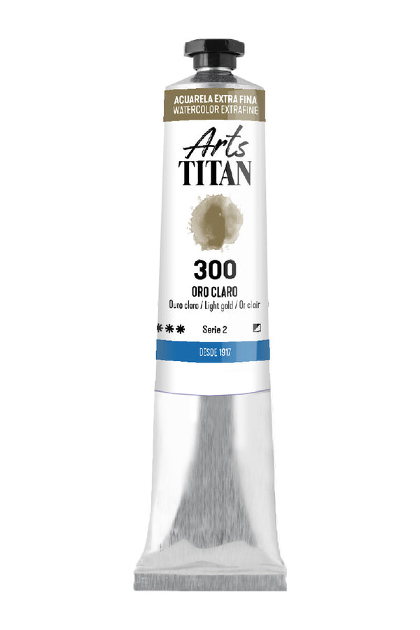TITAN Arts Watercolour Extra Fine tube 20 ml Light gold N° 300