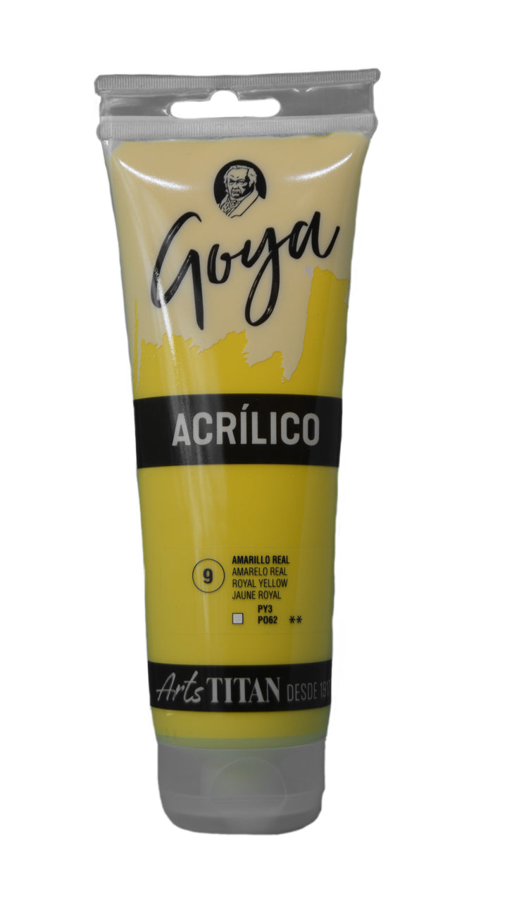 GOYA Acrylic Colour tube 230 ml Raw umber N° 74