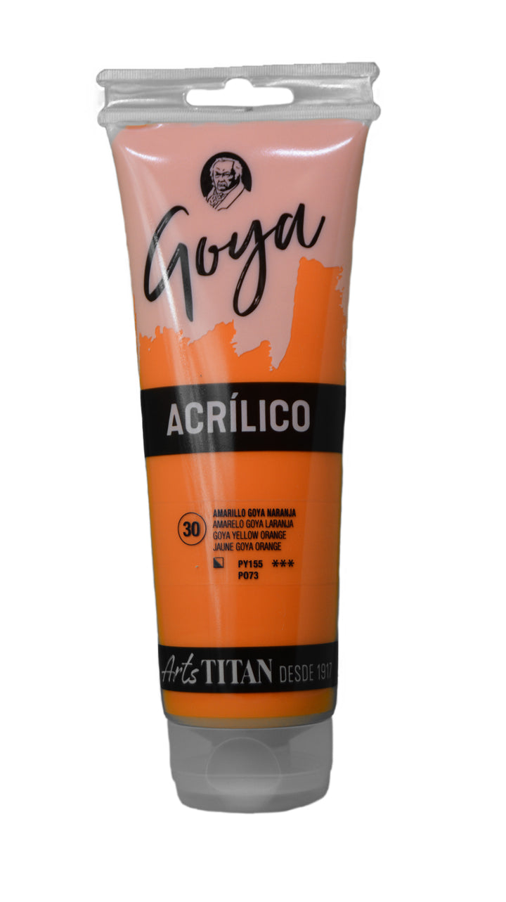 GOYA Acrylic Colour tube 230 ml Raw umber N° 74