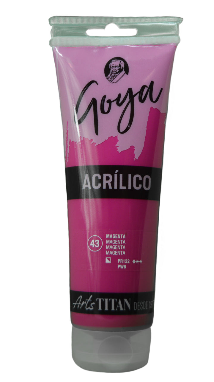 GOYA Acrylic Colour tube 230 ml Raw umber N° 74