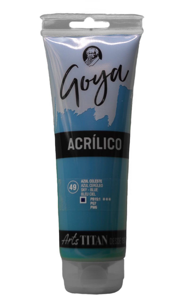 GOYA Acrylic Colour tube 230 ml Raw umber N° 74