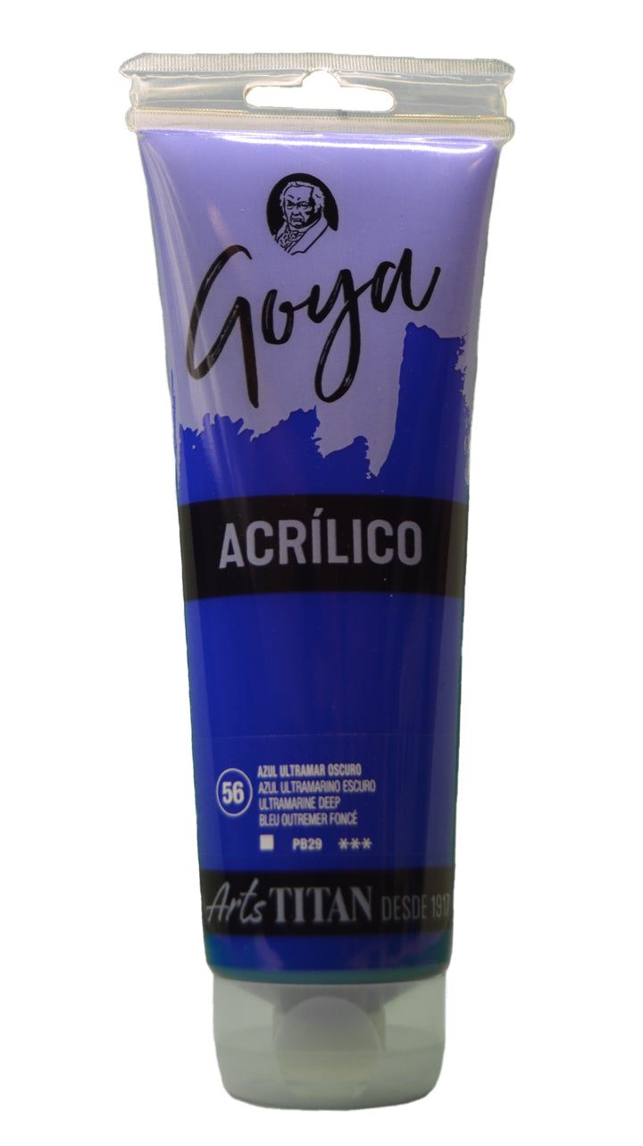 GOYA Acrylic Colour tube 230 ml Raw umber N° 74
