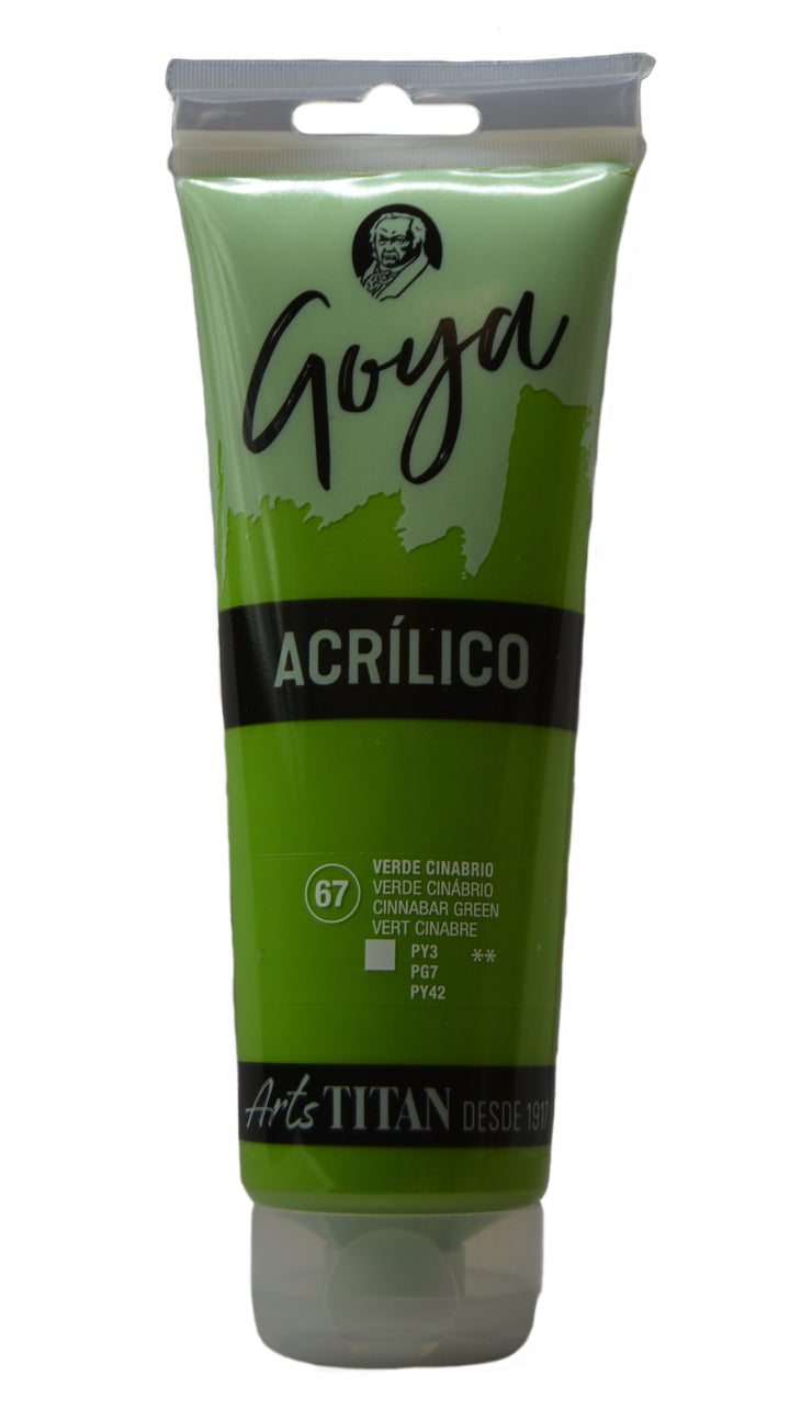 GOYA Acrylic Colour tube 230 ml Raw umber N° 74