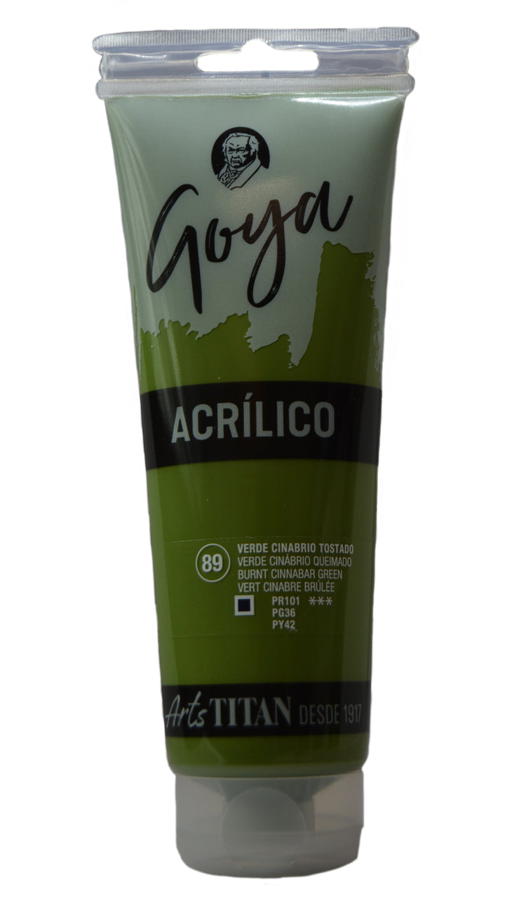 GOYA Acrylic Colour tube 230 ml Raw umber N° 74