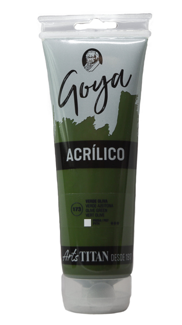 GOYA Acrylic Colour tube 230 ml Raw umber N° 74