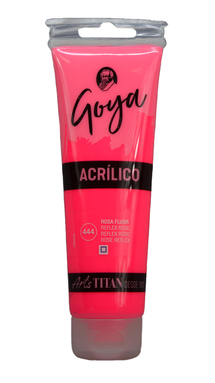 GOYA Acrylic Colour tube 125 ml Lamp black N° 84