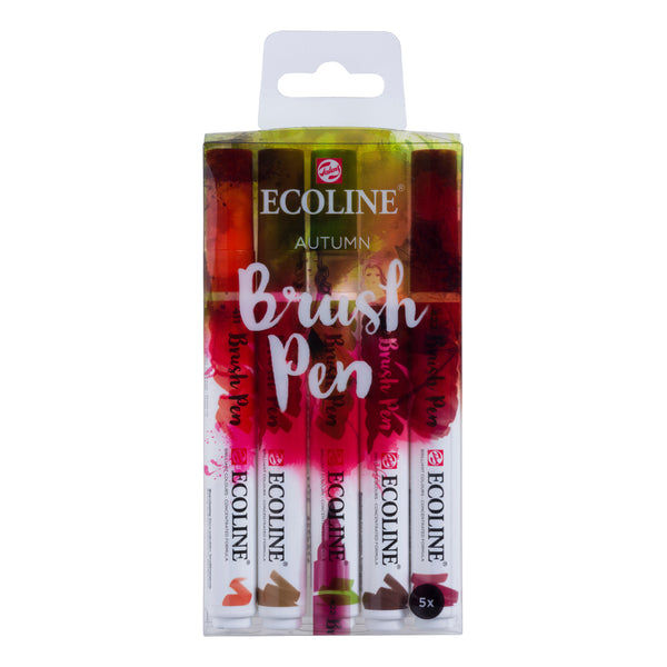 Ecoline Brush Pen Herbst-Set | 5 Farben