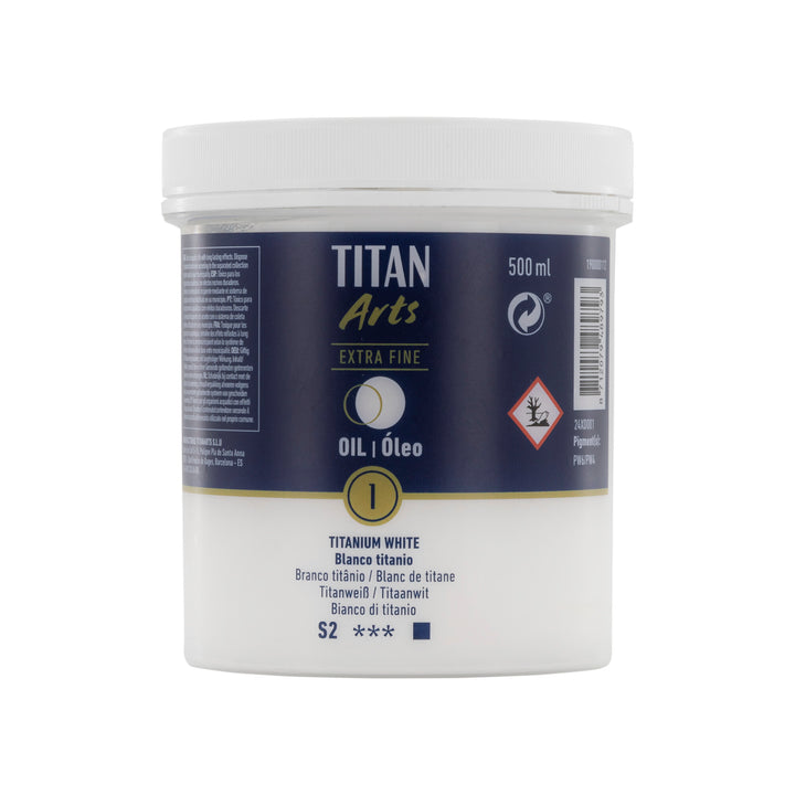 TITAN Arts Oil Colour Extra Fine tin 500 ml