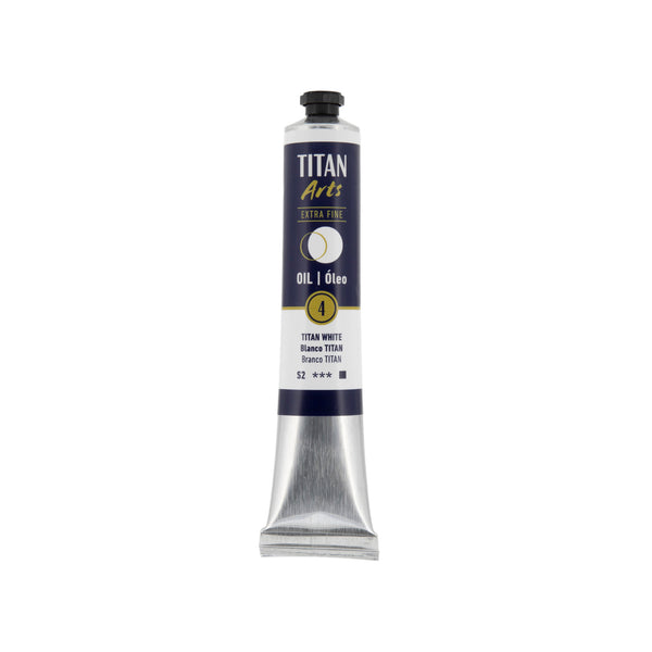 TITAN Arts Oil Colour Extra Fine tube 60 ml TITAN white N° 4