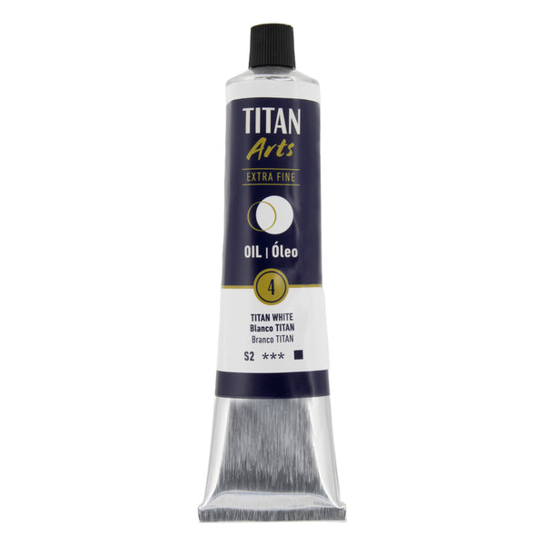 TITAN Arts Oil Colour Extra Fine tube 200 ml TITAN white N° 4