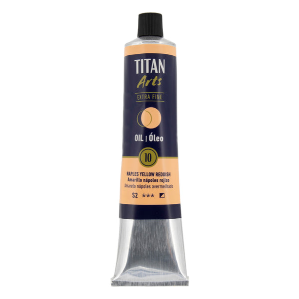 TITAN Arts Oil Colour Extra Fine tube 200 ml Naples yellow reddish N° 10