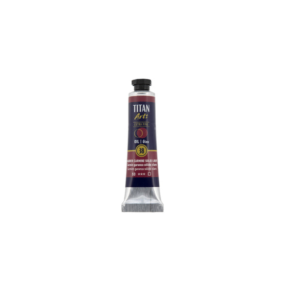 TITAN Arts Oil Colour Extra Fine tube 20 ml Madder carmine solid light N° 38